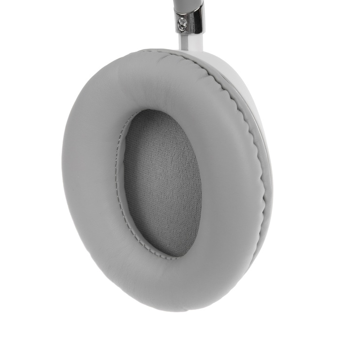 Наушники AKZ K53, беспроводные, полноразмерные, микрофон, подсветка RGB, белые Наушники AKZ K53, беспроводные, полноразмерные, микрофон, подсветка RGB, белые