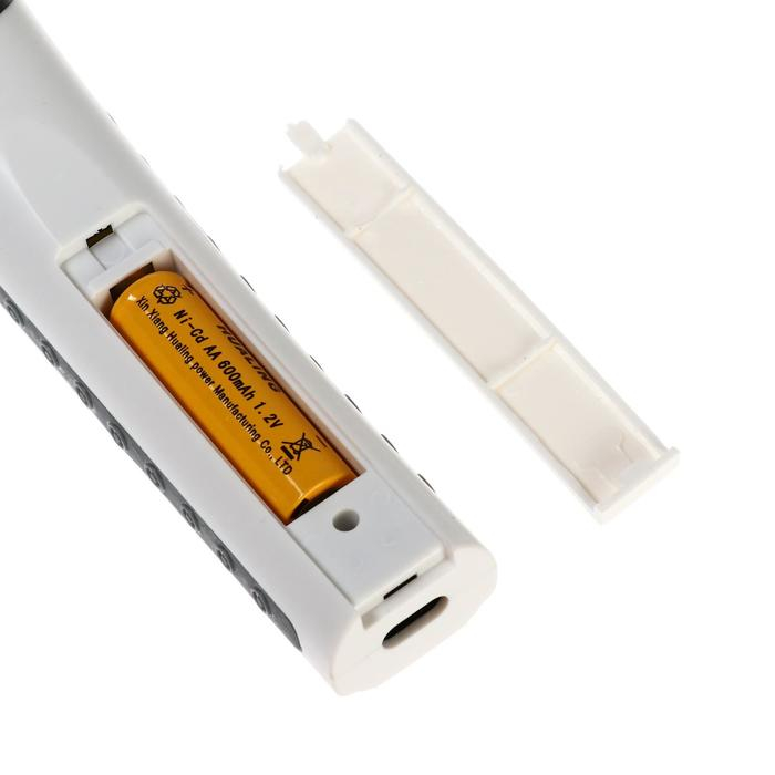 Машинка для стрижки Luazon LTRI-11, 3 Вт, 3 мм, АКБ, серая