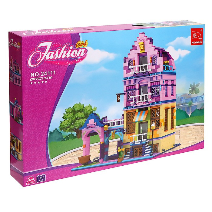 Конструктор &laquo;Многоэтажный дом&raquo;, 1315 деталей