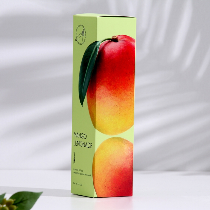 Диффузор ароматический, Диффузор ароматический, "Mangо lemonade", манго и лимонад, 100 мл