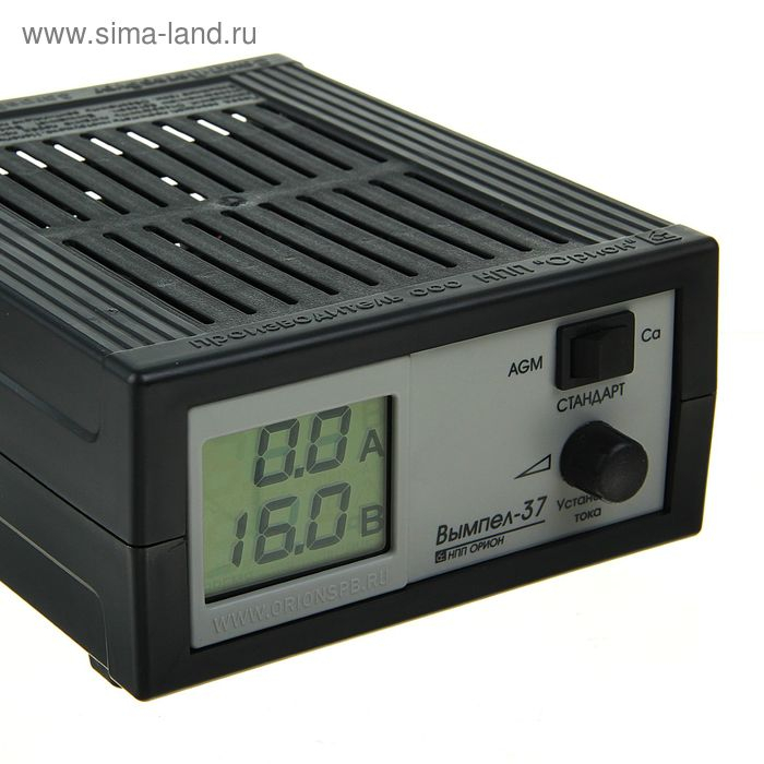 Зарядно-предпусковое устройство  Зарядно-предпусковое устройство "Вымпел-37" 0.8-20 А,12 В, для всех типов АКБ