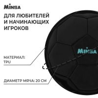 Футбольный мяч MINSA, машинная сшивка, 32 панели, р. 5, TPU