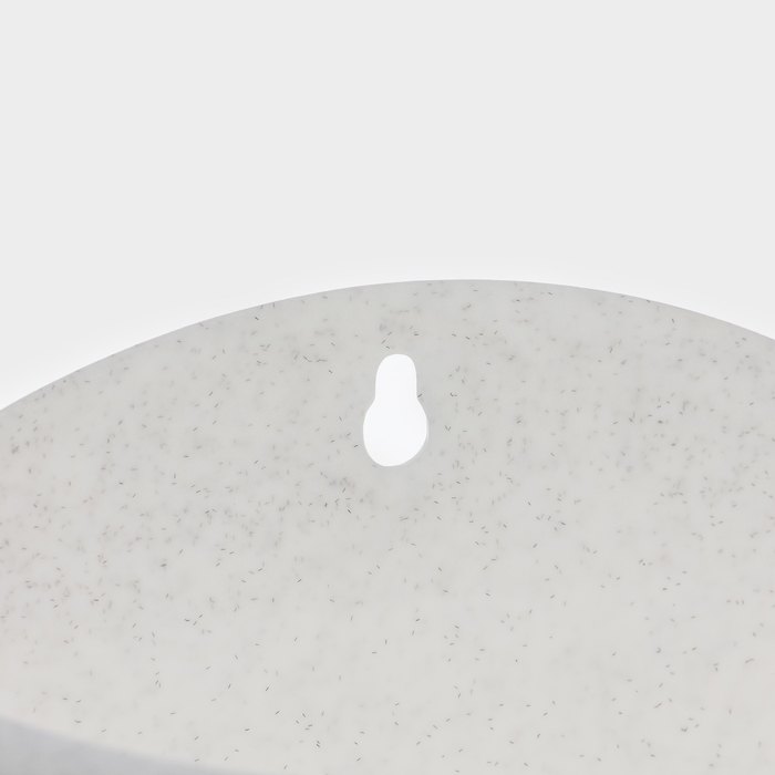 Кашпо настенное «Фелиция», 1 л, d=16 см, цвет мраморный