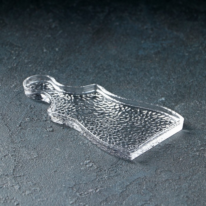 Блюдо стеклянное сервировочное «Флес», 18×8,8 см Блюдо стеклянное сервировочное «Флес», 18×8,8 см