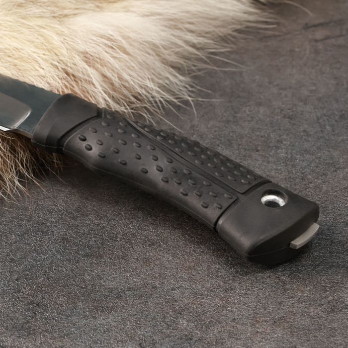 Нож кавказский Нож кавказский "Змей" с ножнами, сталь - 65х13, рукоять - эластрон