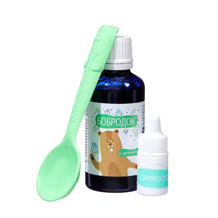 Смузи-концентрат-сироп Бобродок с артишоком, 2 шт по 50 мл Смузи-концентрат-сироп Бобродок с артишоком, 2 шт по 50 мл