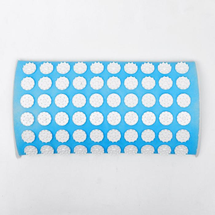 Аппликатор Аппликатор "Кузнецова", валик для поясницы, спанбонд, 19 х 32 см, голубой.