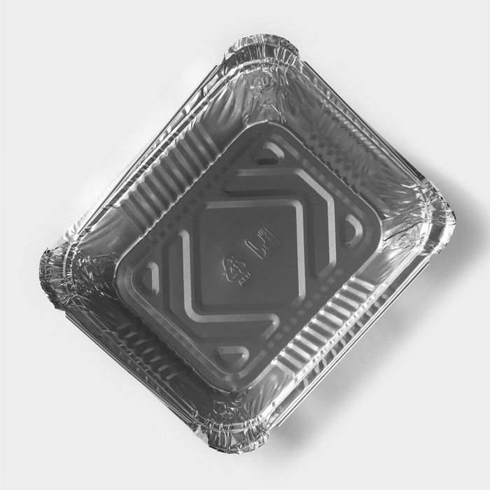 Набор форм из фольги для выпечки и запекания Доляна, 490 мл, 15&times;12,5&times;5,5 см, 3 шт