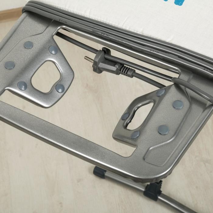 Доска гладильная Nika «Ника 10», 123×39 см, регулируемая высота до 90 см, европодставка, рисунок микс Доска гладильная Nika «Ника 10», 123×39 см, регулируемая высота до 90 см, европодставка, рисунок микс