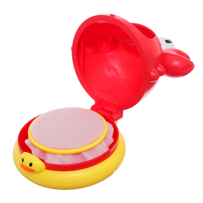 Игрушка для купания в ванной «Морские приключения: Краб», генератор для создания пены Игрушка для купания в ванной «Морские приключения: Краб», генератор для создания пены