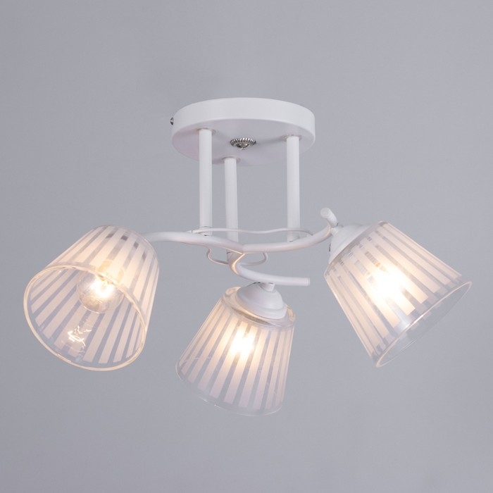 Люстра Люстра "Ванесса" 3х60Вт Е27 Белый 45х45х27см