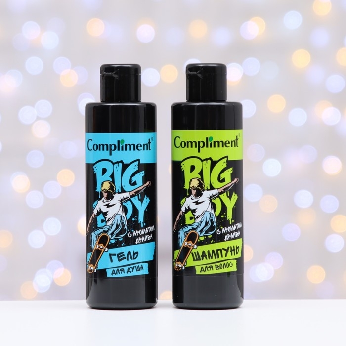 Набор Compliment № 1811  Набор Compliment № 1811 "Big Boy": шампунь для волос, 200 мл + гель для душа, 200 мл