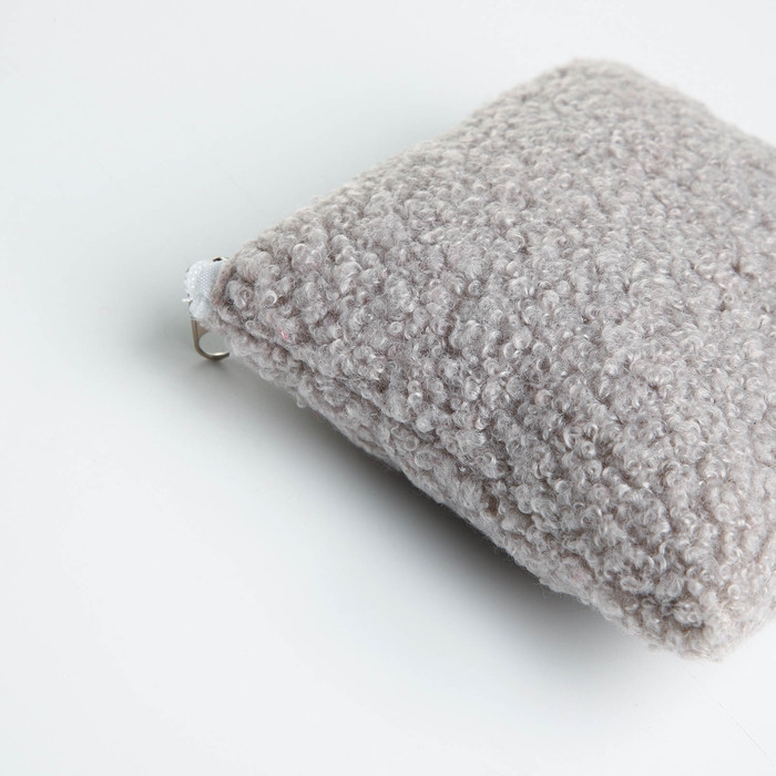 Кошелёк на молнии, цвет серый Кошелёк на молнии, цвет серый