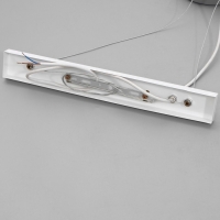 Светильник BayerLux 69931/4 LED 96Вт бело-серый 72х18х5,5-105 см