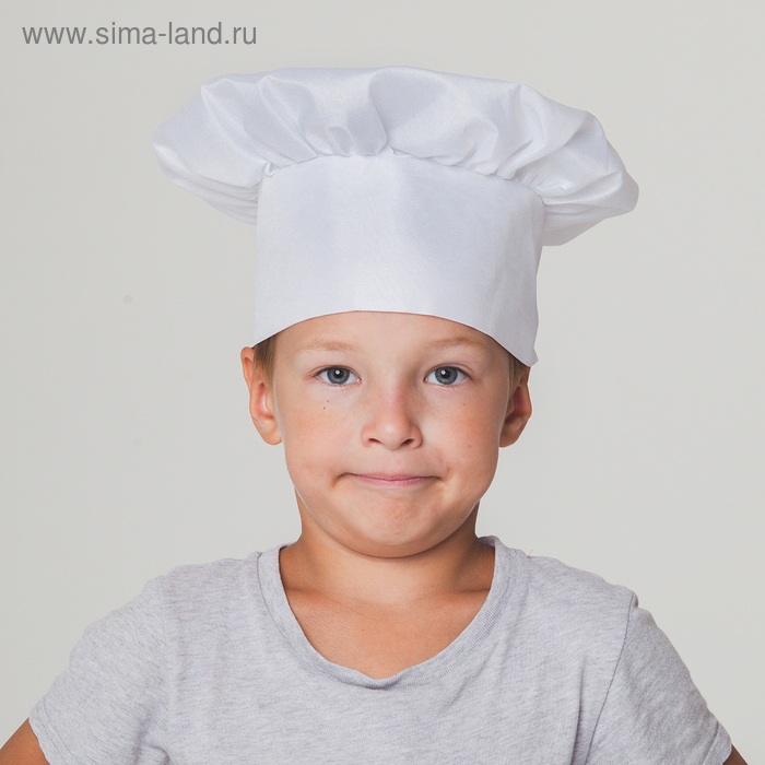 Карнавальный костюм  Карнавальный костюм "Поварёнок", фартук, колпак, р--р 32-36, рост 122-134 см