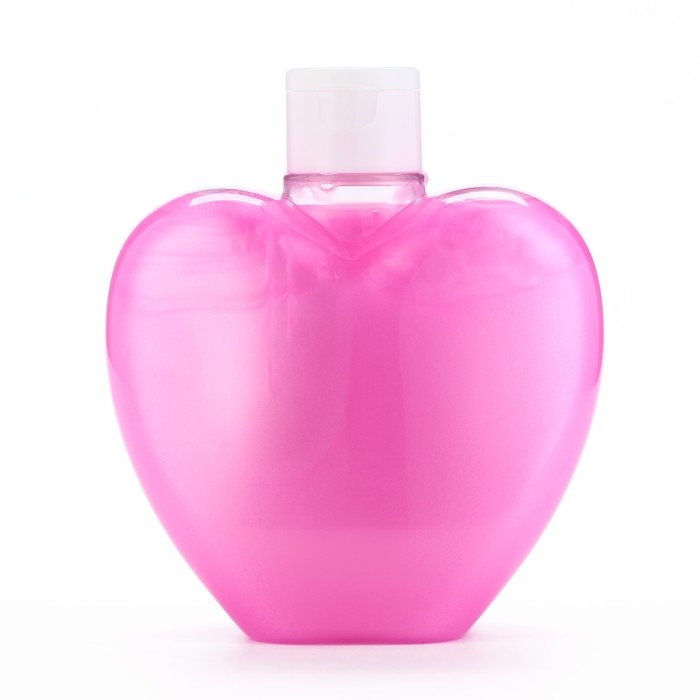 Гель для душа «С любовью и заботой», 430 мл, аромат сладкой ваты, ЧИСТОЕ СЧАСТЬЕ