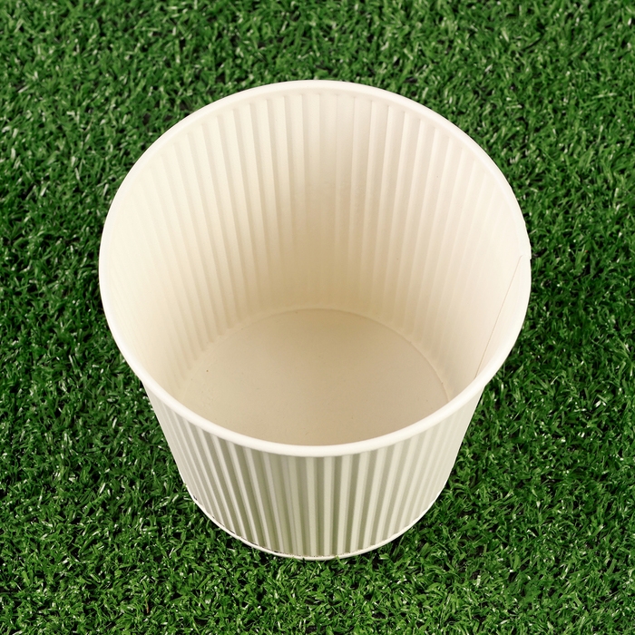 Кашпо "Ведерко Килли" белое, 14х14х13см