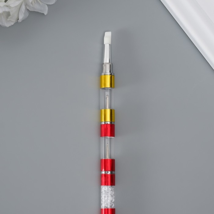 Инструмент для творчества набор 10 насадок пластик, металл, резина 2х12,5х29,5 см Инструмент для творчества набор 10 насадок пластик, металл, резина 2х12,5х29,5 см