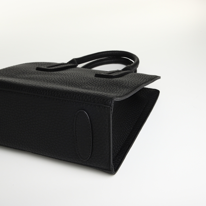 Сумка женская на молнии, TEXTURA, средний размер, цвет чёрный Сумка женская на молнии, TEXTURA, средний размер, цвет чёрный