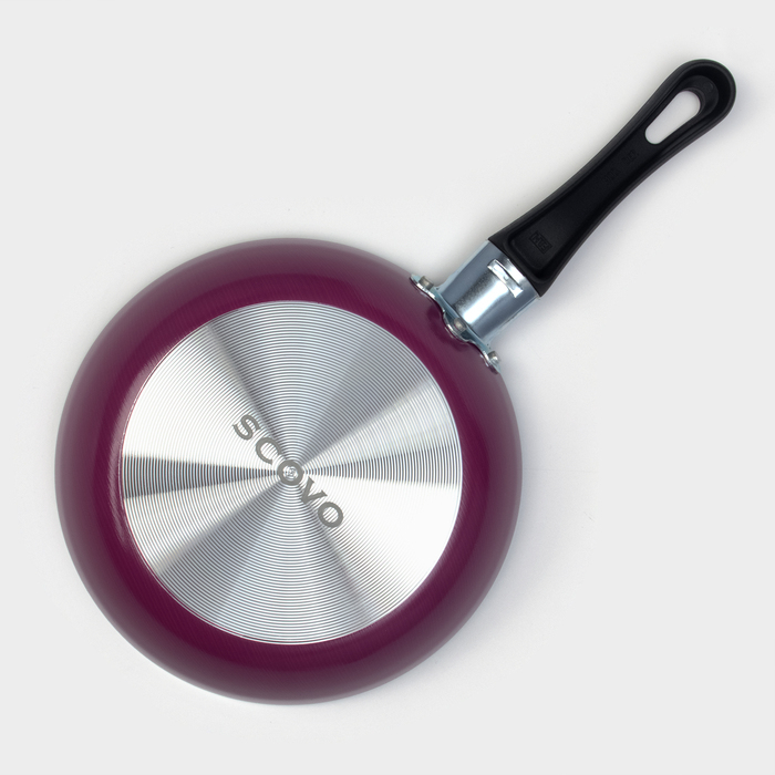 Сковорода Colibri, d=16 см, пластиковая ручка, антипригарное покрытие, цвет розовый Сковорода Colibri, d=16 см, пластиковая ручка, антипригарное покрытие, цвет розовый