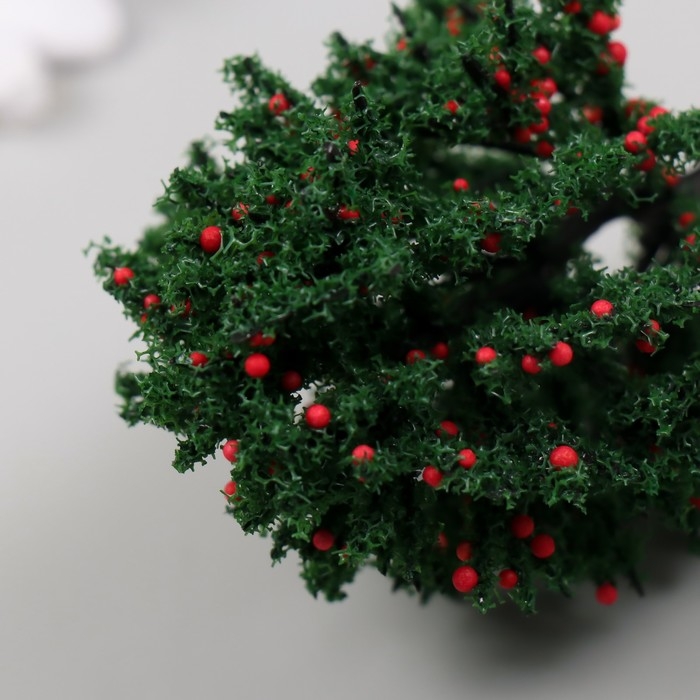 Искусственное растение для творчества пластик Искусственное растение для творчества пластик "Яблоня" 12 см