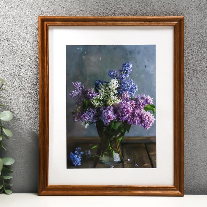 Фоторамка 20х25 (3N80) орех (пластиковый экран) Фоторамка 20х25 (3N80) орех (пластиковый экран)