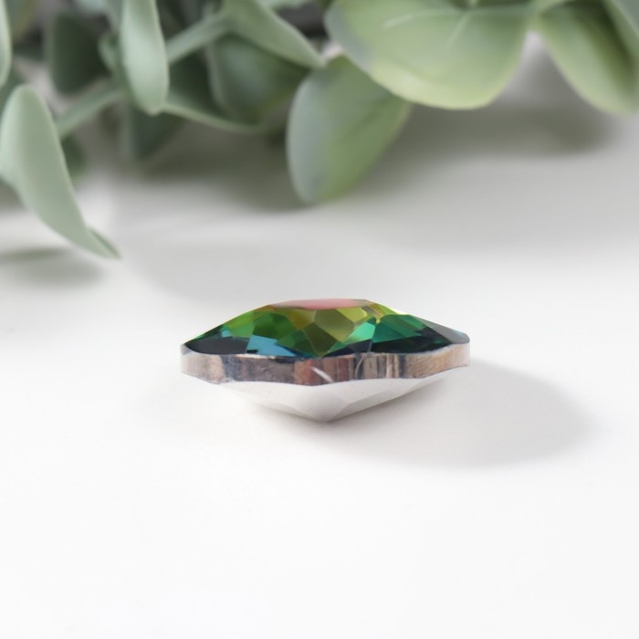 Сувенир стекло  Сувенир стекло "Бриллиант голография" d=3 см