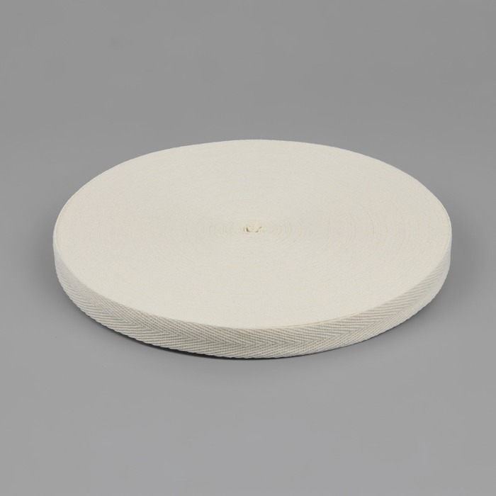 Лента киперная, 15 мм, 45 ± 1 м, цвет бежевый Лента киперная, 15 мм, 45 ± 1 м, цвет бежевый