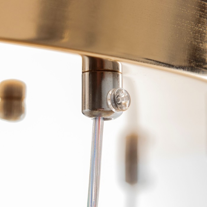 Каскад Каскад "Звезды" 10LED+3LED 128Вт ПДУ золото 40х40х200см BayerLux