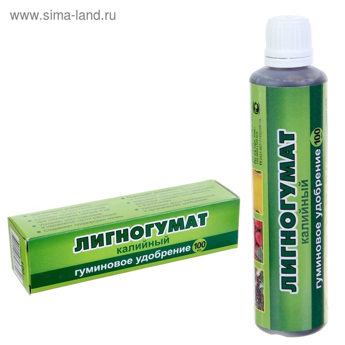 Удобрение Лигногумат калийный, флакон, 100 мл Удобрение Лигногумат калийный, флакон, 100 мл
