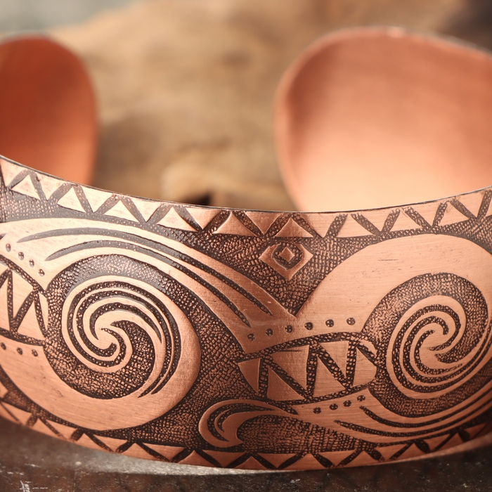 Браслет "Древо жизни", пластинчатый