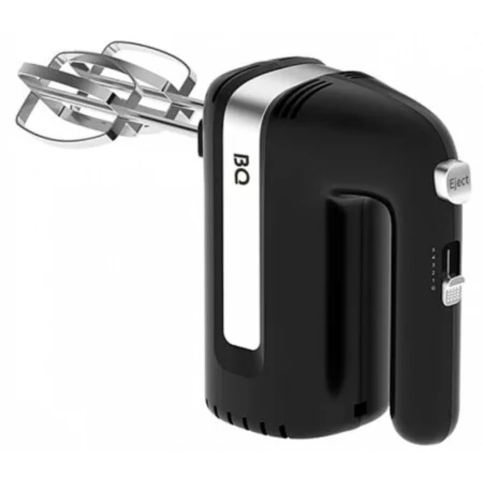 Миксер BQ MX421, ручной, 150 Вт, 5 скоростей, чёрный Миксер BQ MX421, ручной, 150 Вт, 5 скоростей, чёрный