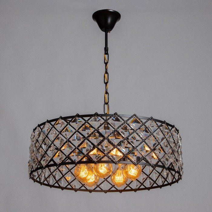 Люстра 91298/5 E14 40Вт черный 50х50х76 см Люстра 91298/5 E14 40Вт черный 50х50х76 см