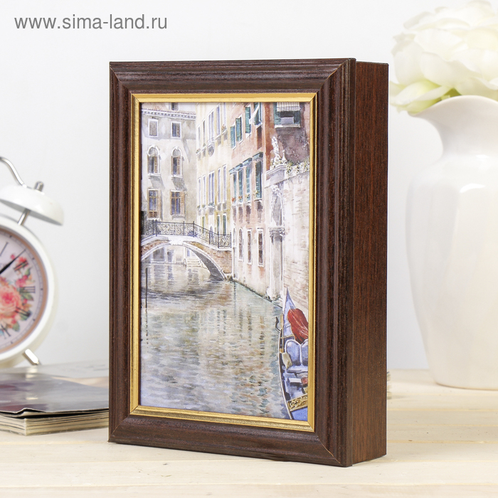 Ключница Ключница "Венеция" венге 15х21 МИКС