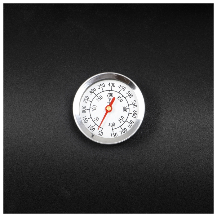 Гриль-коптильня, с температурным датчиком, 42 х 29 х 37 см, цвет чёрный Гриль-коптильня, с температурным датчиком, 42 х 29 х 37 см, цвет чёрный