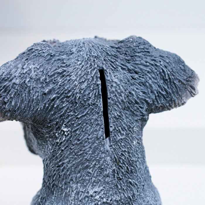 Копилка Копилка "Щенок Миттельшнауцера" 16х10х17см