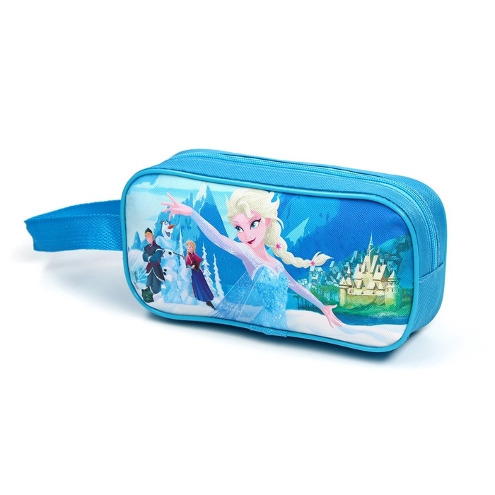 Сумка детская на молнии 22×11×1,5 см для девочки, косметичка, Холодное сердце Сумка детская на молнии 22×11×1,5 см для девочки, косметичка, Холодное сердце