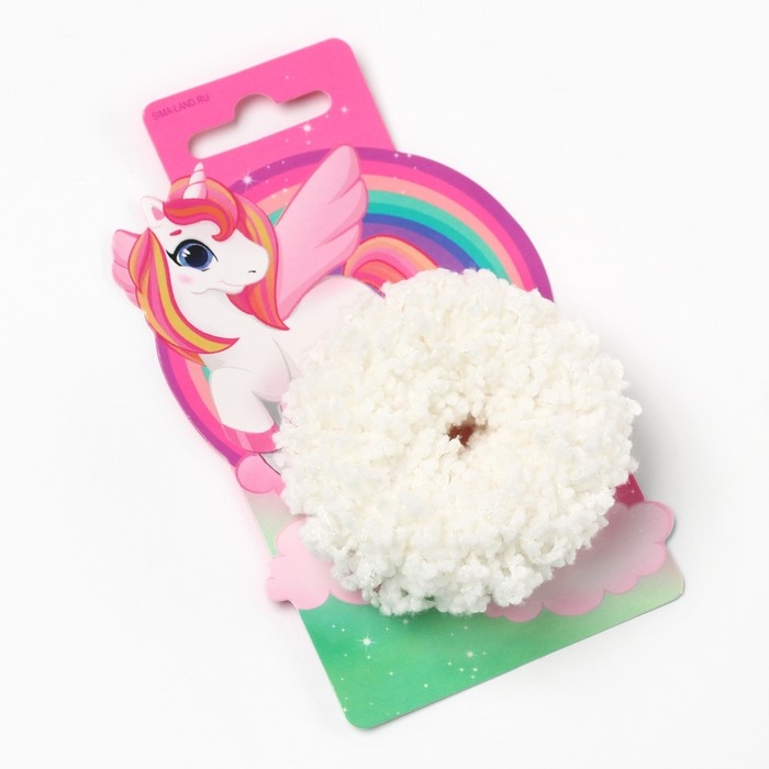 Резинки для волос светящаяся в темноте «Сказка» 7 х 2,3 см Резинки для волос светящаяся в темноте «Сказка» 7 х 2,3 см