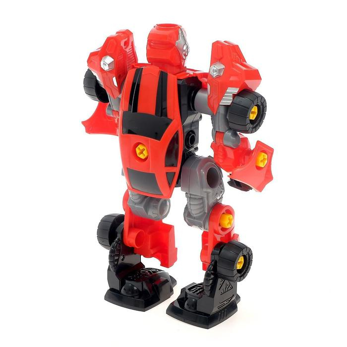 Конструктор-машина «Мега робот», 3 в 1, со световым шуруповёртом, работает от батареек Конструктор-машина «Мега робот», 3 в 1, со световым шуруповёртом, работает от батареек