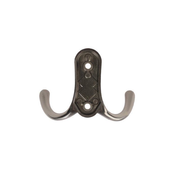 Крючок мебельный ТУНДРА TKD024 LIGHT, двухрожковый, медь Крючок мебельный ТУНДРА TKD024 LIGHT, двухрожковый, медь