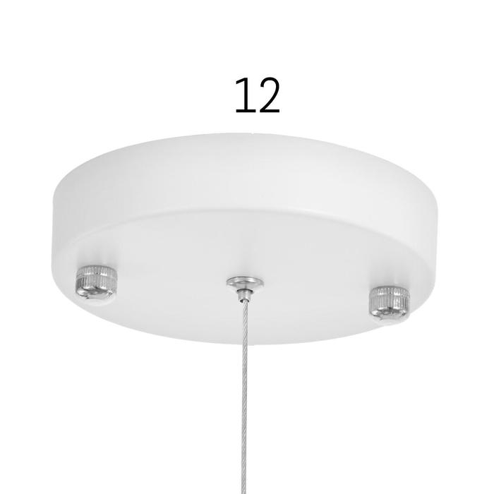 Люстра 1066/3WT E27 60Вт белый 90х20х90 см BayerLux