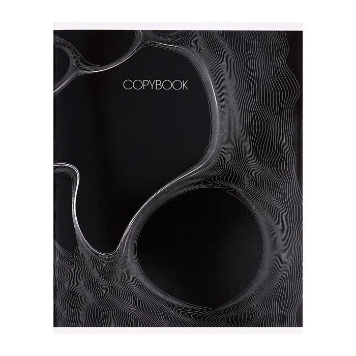 Тетрадь 96 листов в клетку Calligrata Тетрадь 96 листов в клетку Calligrata "Графика 2", обложка мелованный картон, глянцевая ламинация, блок офсет МИКС