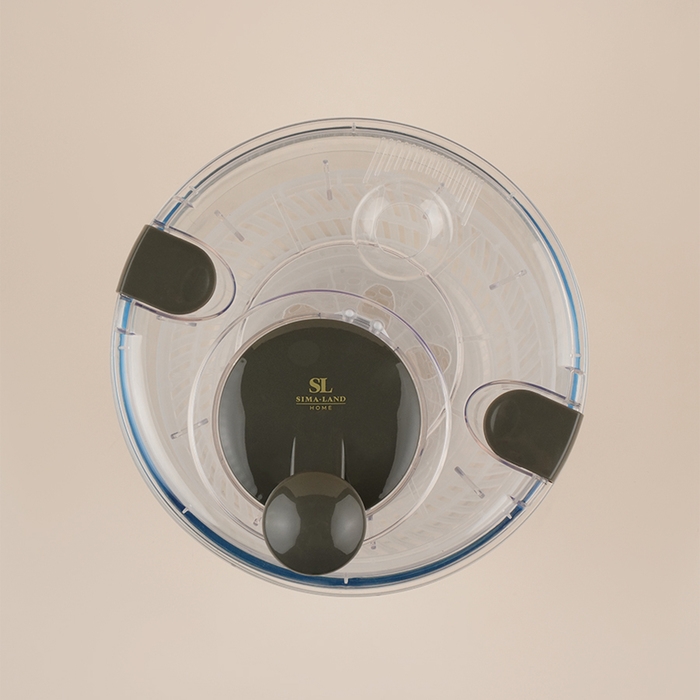 Центрифуга для сушки зелени SL Home «Оливковая роща», 5 л, стекло, цвет оливковый Центрифуга для сушки зелени SL Home «Оливковая роща», 5 л, стекло, цвет оливковый