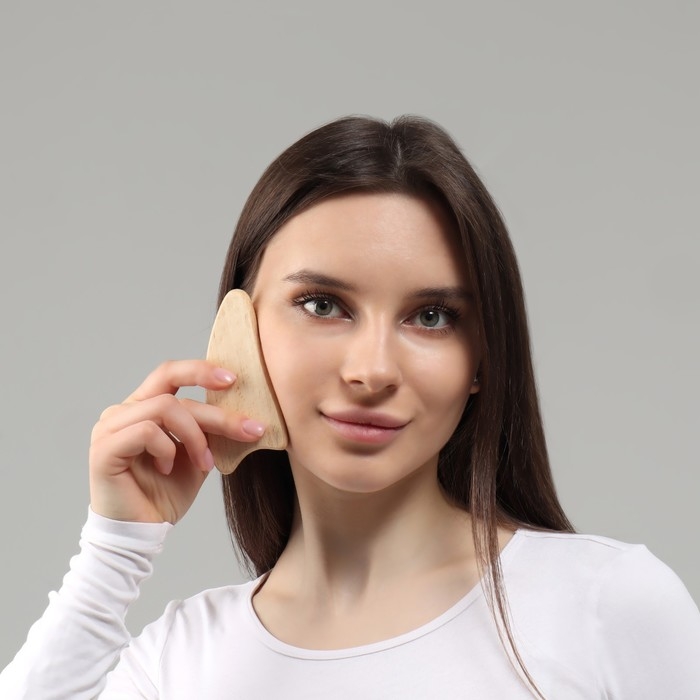 Массажёр Гуаша «Сердце», 11 × 5 см, деревянный Массажёр Гуаша «Сердце», 11 × 5 см, деревянный