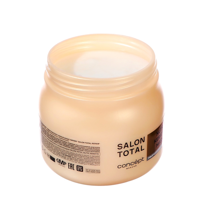 Маска для волос Концепт Салон Тотал интенсивное восстановление, 500 мл Маска для волос Концепт Салон Тотал интенсивное восстановление, 500 мл