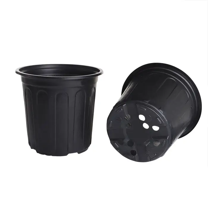 Горшок для рассады, 2 л, d=16 см, h=15 см, мягкий пластик, чёрный, Greengo Горшок для рассады, 2 л, d=16 см, h=15 см, мягкий пластик, чёрный, Greengo