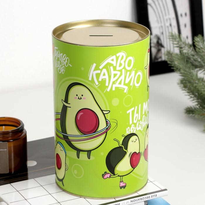 Копилка XXL «Авокадо», 20 х 12,5 см Копилка XXL «Авокадо», 20 х 12,5 см