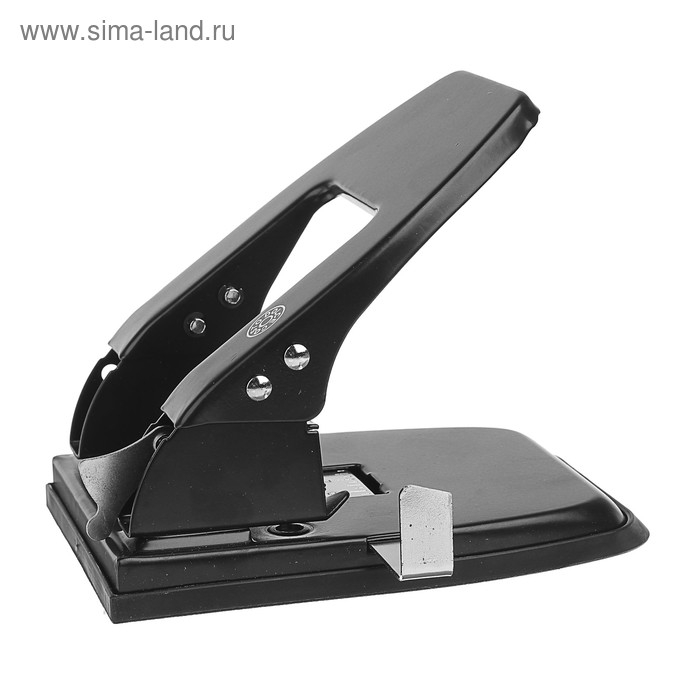 Дырокол с линейкой 30 листов, Dolce Costo, чёрный