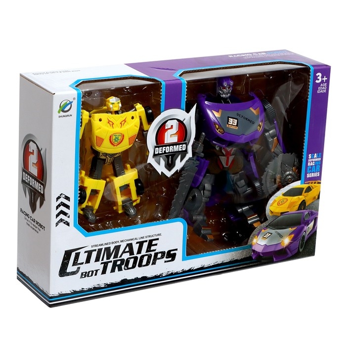 Набор роботов «Гоночные автомобили», трансформируются Набор роботов «Гоночные автомобили», трансформируются