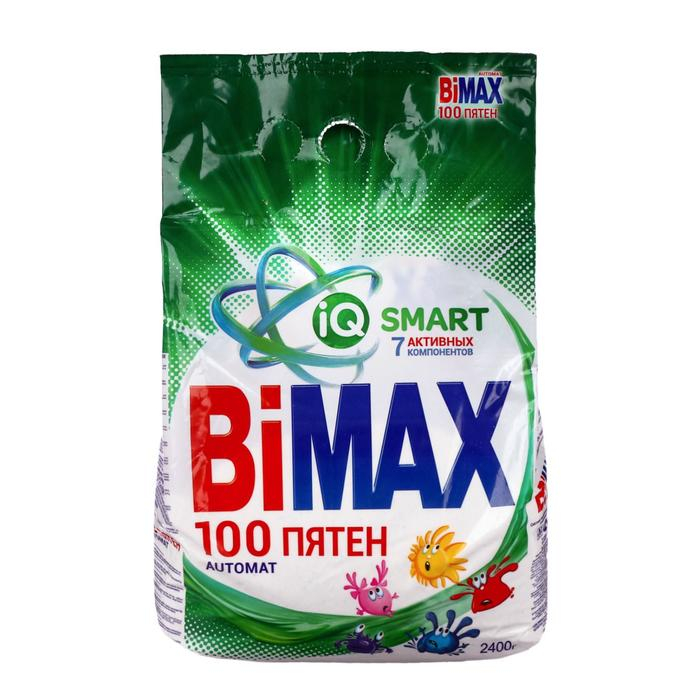 Стиральный порошок BiMax  Стиральный порошок BiMax "100 пятен", автомат, 2.4 кг